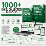 حزمة قوالب اكسل جاهزة للتحميل أكثر من 1000 قالب Excel احترافي